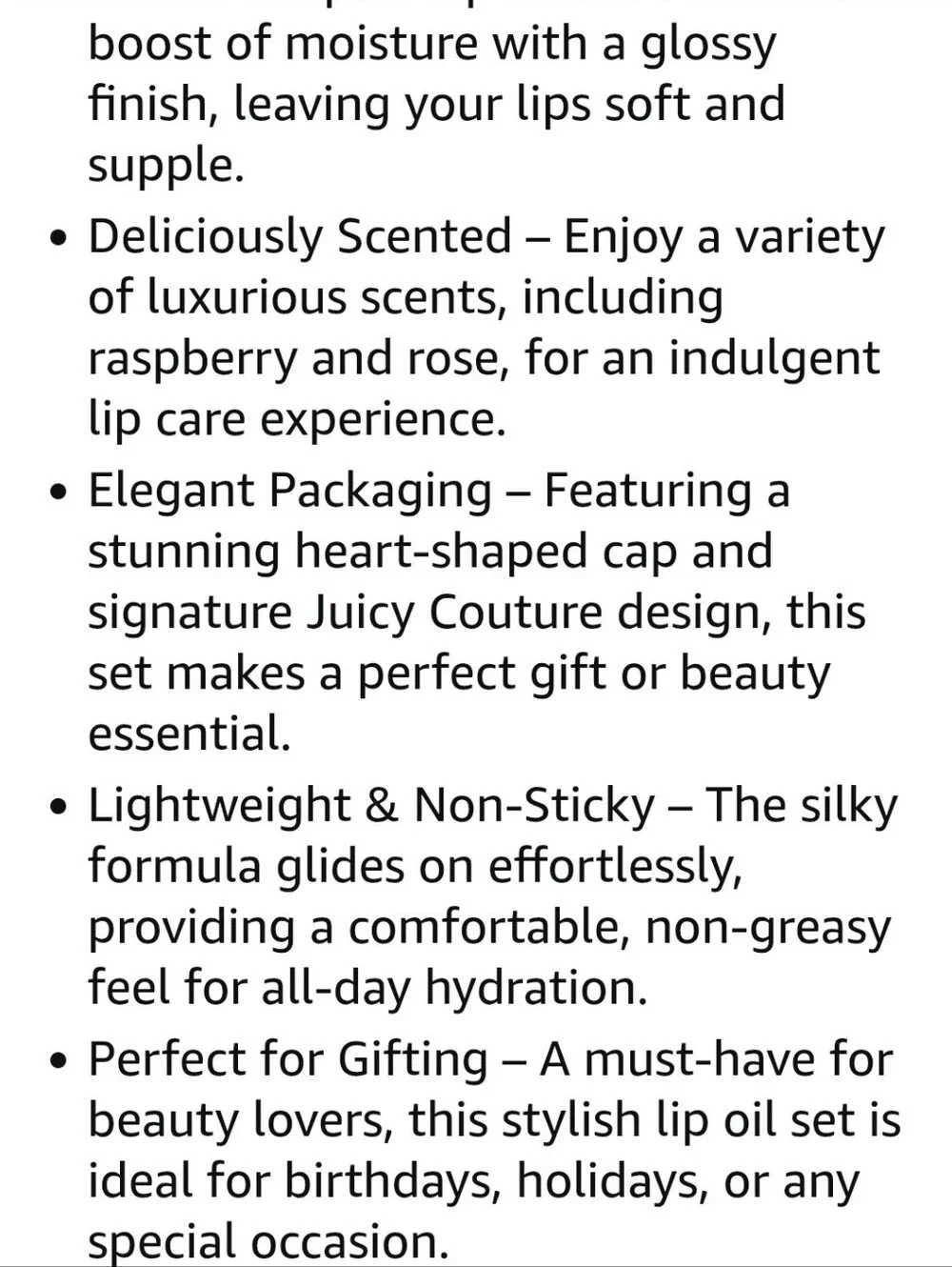 Juicy Couture 4-PC Lovely Lip Set